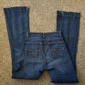Kimes Ranch Blue Jeans with Orange Accents